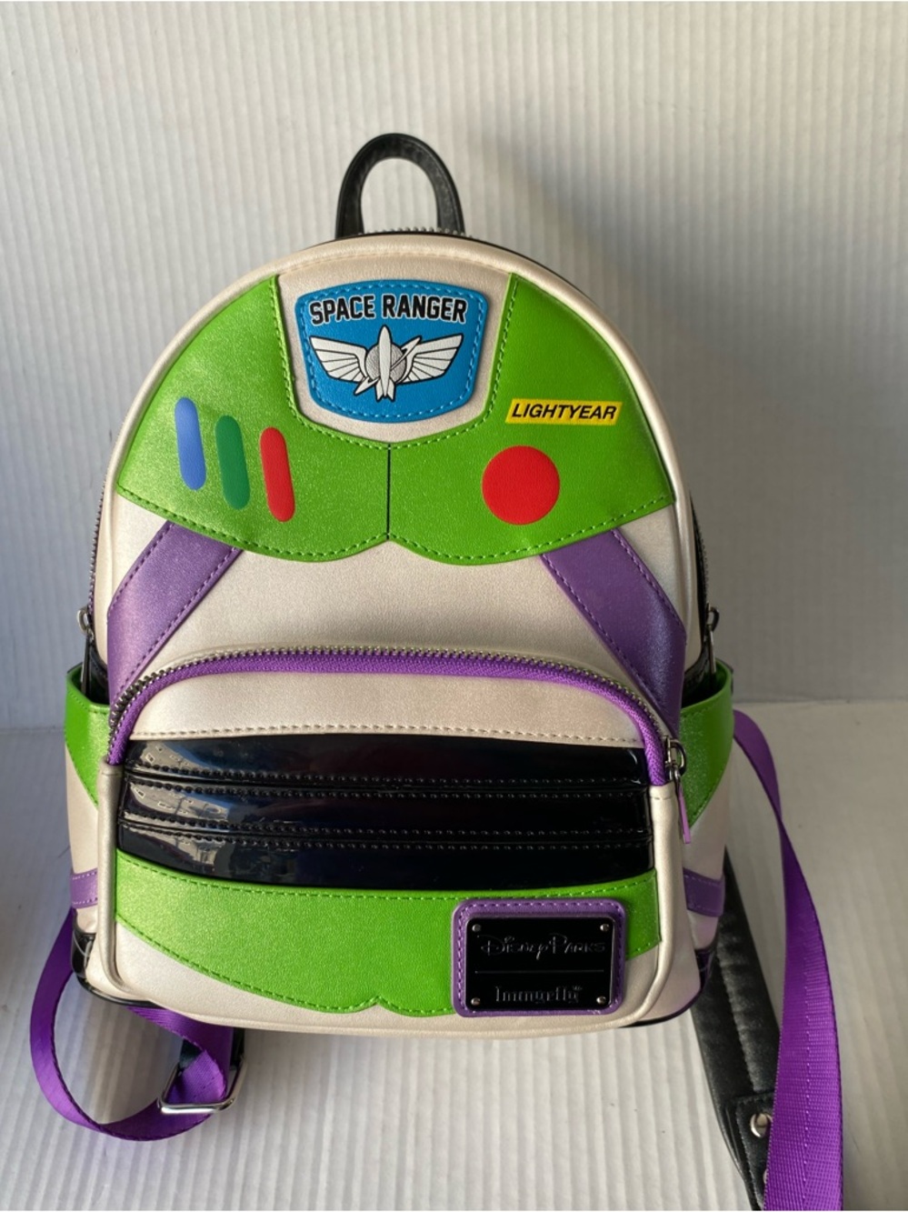 Loungefly Disney Parks Toy Story Buzz Lightyear Mini Backpack Space Ranger - Picture 8 of 12